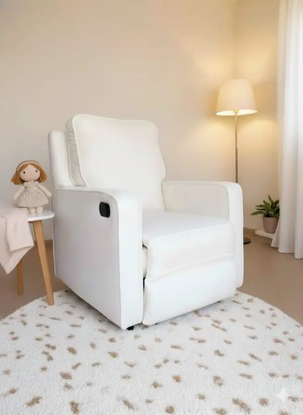 Mecedora DULCE | Reclinable Manual | Gira 360 |