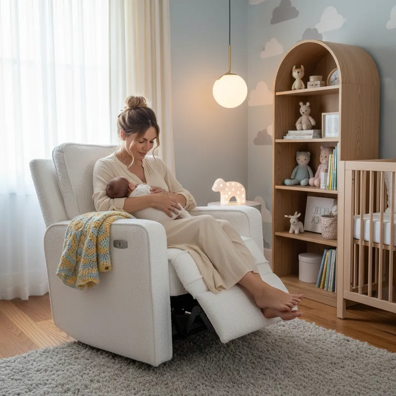 MECEDORA | RECLINABLE ELECTRICO | GIRA 350 - DULCE