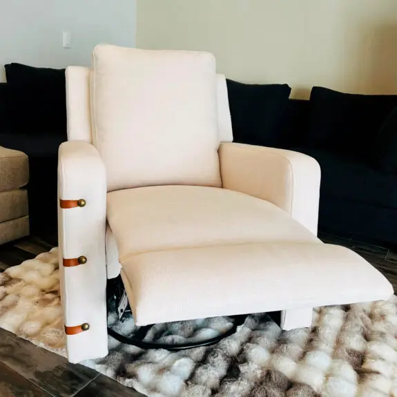 Mecedora REGINA | Reclinable Manual | Gira 360