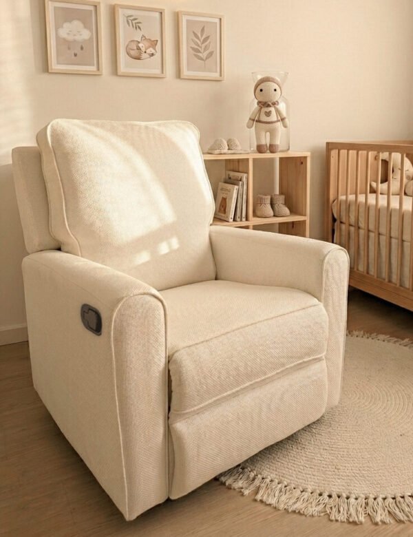 Mecedora NATALIA | Reclinable Manual | Gira 360 |