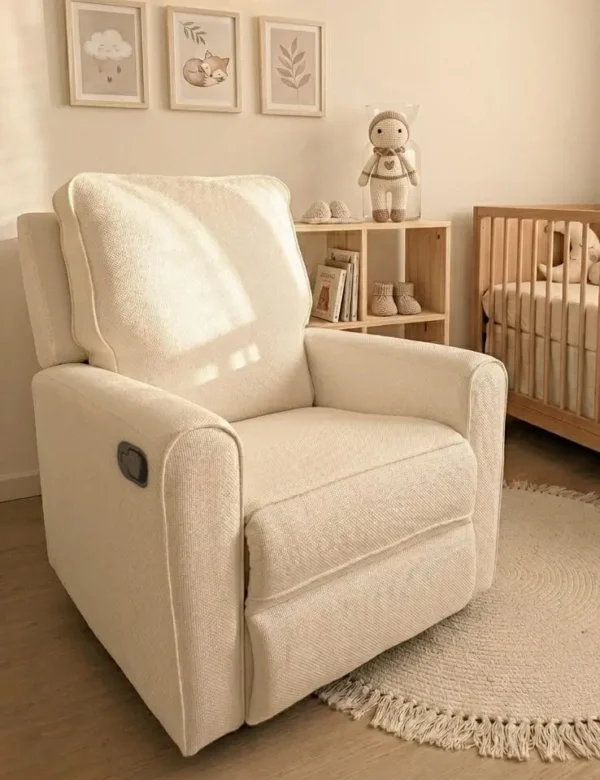 Mecedora Natalia | Reclinable Manual | Gira 360°