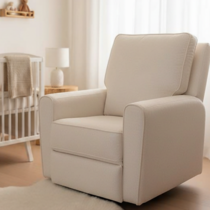 Mecedora NATALIA | Reclinable Manual | Gira 360 |