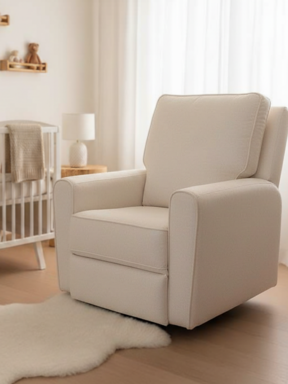 Mecedora NATALIA | Reclinable Manual | Gira 360 |